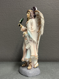 Engelenbeeld aartsengel Gabriël, 20 cm, resin (0)