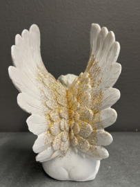 Engelenbeeld slapende engel, resin, 10x18x13 CM (0)