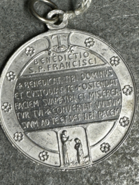 Devotiemedaille Franciscus van Assisi, 4 CM
