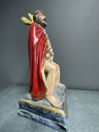 Christus op de koude steen, 30 cm, Malta, (2) (beschadigd)