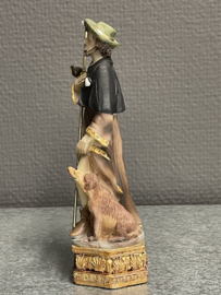 Heiligenbeeld Rochus van Montpellier, 15 cm, resin (7)