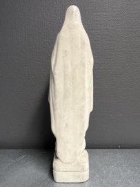 Heiligenbeeld Maria O.L.V. van Lourdes, beton, 37cm (3)