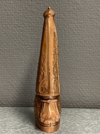 Heiligenbeeld Maria O.L.V van Scherpenheuvel, koper, 17 cm (7)