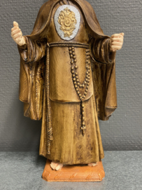 Heiligenbeeld San Ciro Di Portici,  29 cm, resin. (4)