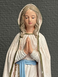 Beeld Heilige Maria OLV van Lourdes, 25 cm, gips (5)