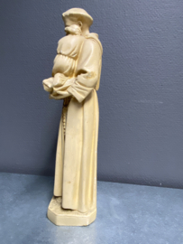 Heilige Antonius van Padua,  gips, 32 cm hoog (4)