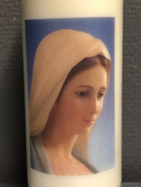 Noveenkaars Maria Medjugorje, brandt 9 dagen en nachten. 100% Plantaardige olie.