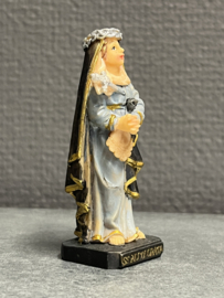 Heiligenbeeld Maria OLV 7 Smarten (vuistbeeld), 7.5 cm, resin (3)