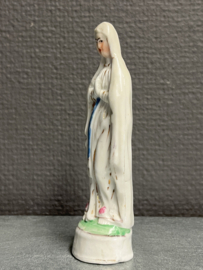Heiligenbeeld Maria, porselein, 14 cm,1900, (27)