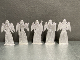 Engelen groep, tin, 9cm (1)