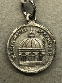 Devotiemedaille Rosa Mystica, 1.5 cm