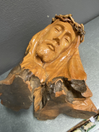 Ecce Homo / Christus 30 cm, Olijfhout (3)