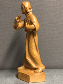 Jezus, gebr. van Paridon, jaren 30, 31 cm, gips (8)