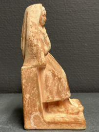 Heilige Bernadette, Terracotta, J.S. Hartmann, 1930 , 15 cm(3)