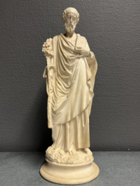 Heiligenbeeld Jozef, gips, antiek, 30 cm (5)