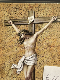 Jezus, in lijstje, 11 x 9 cm (8)