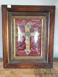 Bol glas crucifix 1900 13x10.5 CM (37)