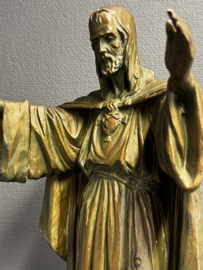 Beeld Heilig Hart van Jezus – Gips, Gerard Linssen, ca. 1930