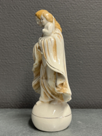 Heiligenbeeld Maria met kind, porselein 18 CM (2)