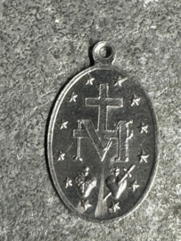 Devotiemedaille Maria Miraculeus, 2 CM