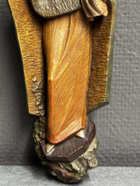 Plaquette Maria met kind