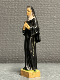 Heiligenbeeld Rita van Cascia, rubber, jaren '50 (23)