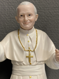 Johannes Paulus II paus, resin, 30 cm (5)