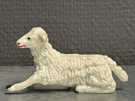 Schapen voor kerststal, 6 cm, resin (D)