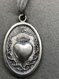 Devotiemedaille Kindje Jezus van Praag, 2 cm
