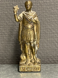 Heiligenbeeld Expeditus, koper, 10 cm (15)
