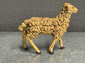 Schapen voor kerststal, resin, 6 cm, bruin staand (D)