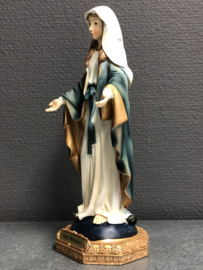 Heiligenbeeld Maria Miraculeus, 22 cm, resin (2)