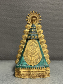 Heiligenbeeld Maria (Madonna di Rocio), Spaans, resin, 13 cm (3)