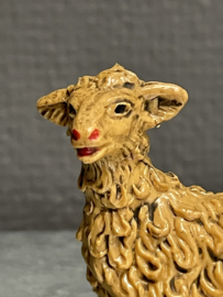 Schapen voor kerststal, resin, 7 cm, bruin staand (D)