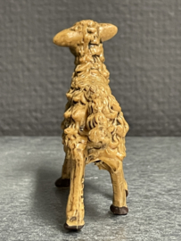 Schapen voor kerststal, resin, 6 cm, bruin staand (D)