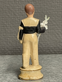 communicant, gips, 9 cm, jaren 50 (8)