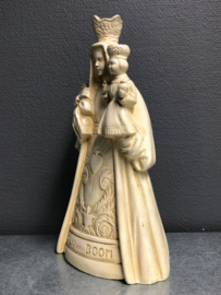 Heiligenbeeld Maria O.L.V van Boom, Gips, 30 cm (3)