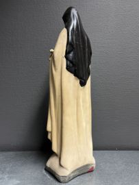 Heilige Theresia van Lisieux, gips, 42 cm, 1930 (5)