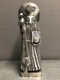 Heiligenbeeld Jacobus de Meerdere / Santiago de Compostella, Aluminum beeld 29 cm (4)