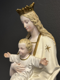 Maria met kind, gips, ca. 1900, 55 cm (9)