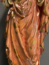 Jezus Heilige Hart beeld, gips, 42 cm, 1900 (0) (verschillende beschadigingen)
