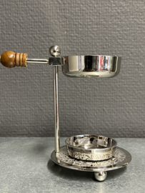 Wierookbrander in hoogte verstelbaar, 11.5 cm hoog, nikkel (5)