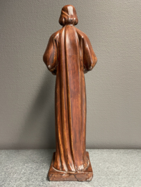 Jezus Heilig Hart, 43 cm, gips 1920 (0) (kleine beschadigingen aan de voet)