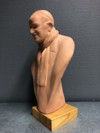 Heiligenbeeld Preca van Malta, terracotta, 32 cm (5)