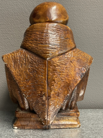 Heiligenbeeld Valentinus Paquay, gips, 28 cm (10)