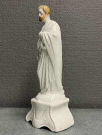 Heiligenbeeld Jozef, biscuit porselein, 19 cm, (1)