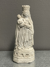 Heiligenbeeld Maria met kind, beton, 23 cm (1)