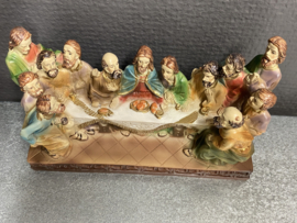 Het Laatste Avondmaal 15 x 6 x 9 cm, resin (5)