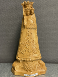Beeld Heilige Maria OLV van Scherpenheuvel 25 cm, kunststof, lijkt op hout. (7)