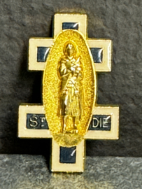 Broche met de afbeelding van Sint Odilia